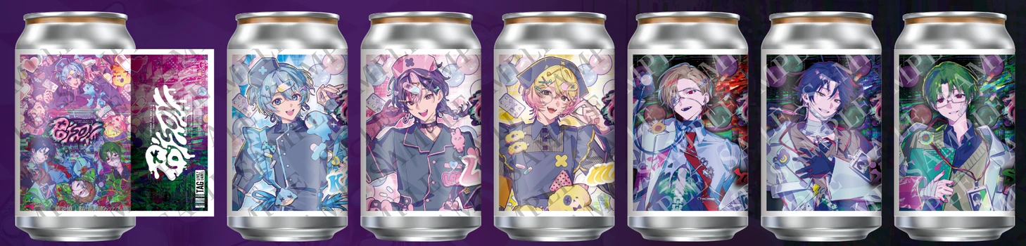 POISON オリジナルラベル缶（SUNTORY TAG LIVE LABEL）