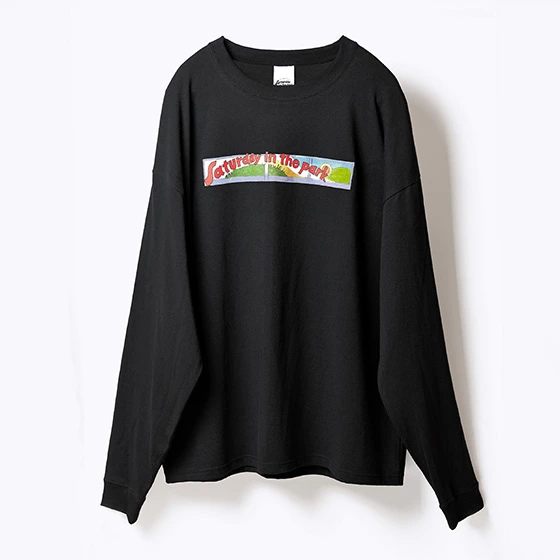 ラベルロングスリーブTシャツ