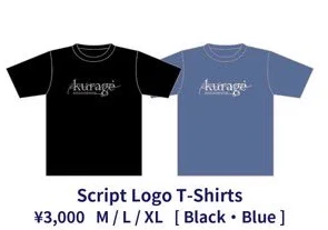 kurage｜Script Logo T-Shirts