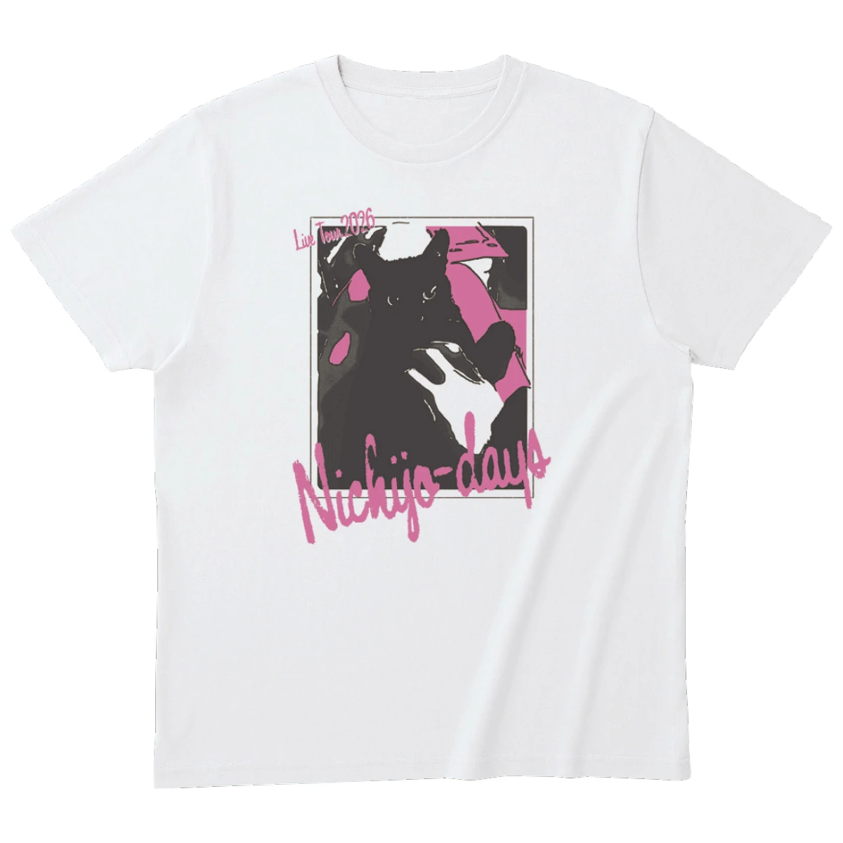 猫かわいがりTシャツ
