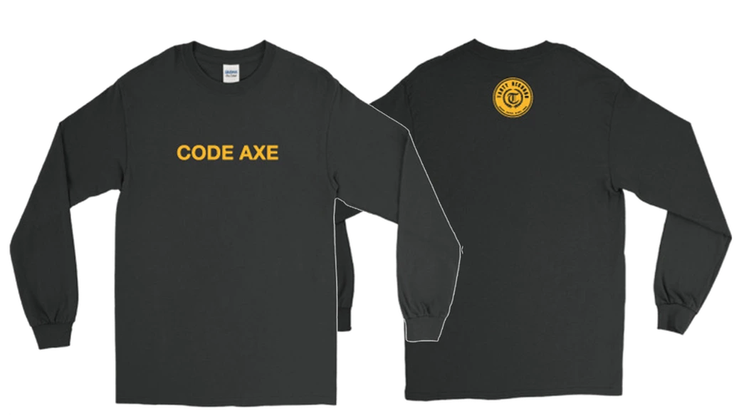 CODE AXE｜CODE AXE × TASTY LOGO LONG TEE