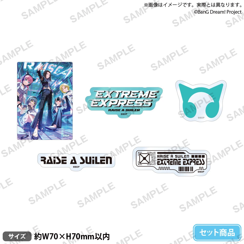 BanG Dream! ステッカーセット RAISE A SUILEN