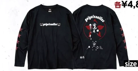 スケバンバニ子とお凛 LONG SLEEVE TEE