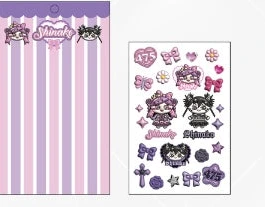 ぷっくり♡レート最上級のブラックしなこシール♡