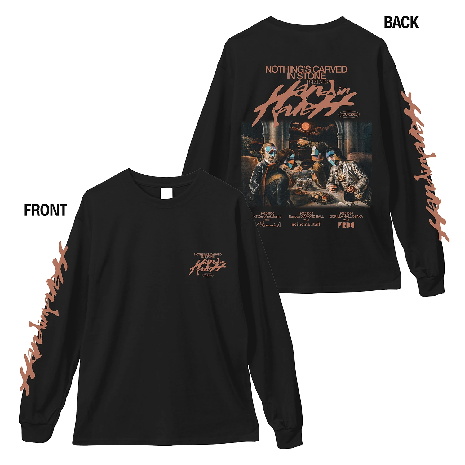 Hand In Hand Tour 2026 ロングTシャツ