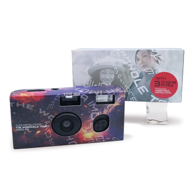 WORMHOLEオリジナルカバー付き「FUJIFILM 写ルンです」