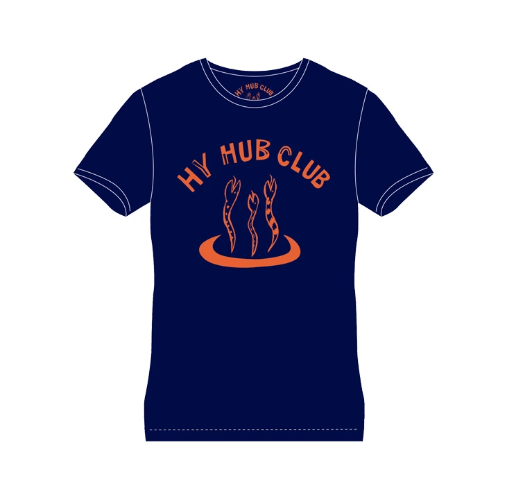 【HY HUB CLUB限定】Tシャツ（ネイビー）