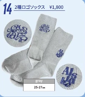アルステイク｜2種ロゴソックス