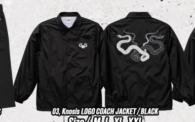 Knosis LOGO COACH JACKET