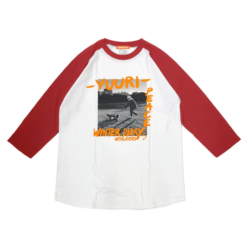 Yuuri with Lovers Raglan T-shirt