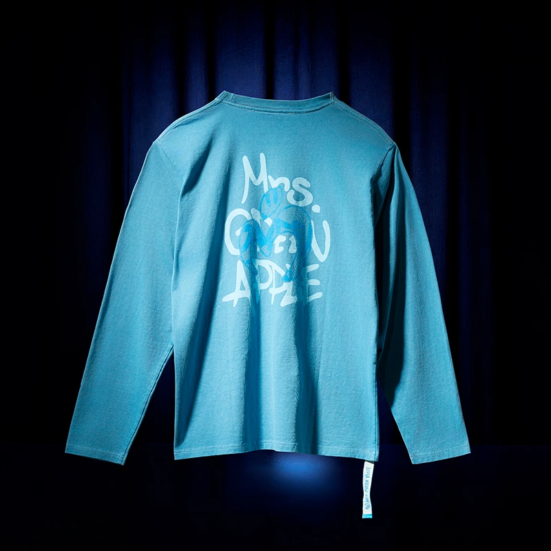 MGA “SHADOWS” ピグメントロングスリーブTシャツ