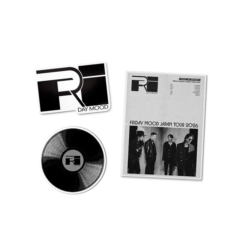 FRIDAY MOOD JAPAN TOUR 2026 STICKER SET