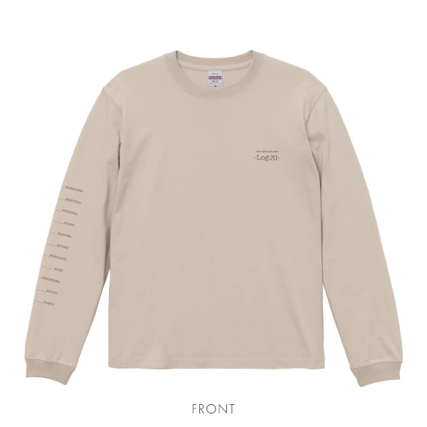 「-Log:31-」ロングスリーブTシャツ