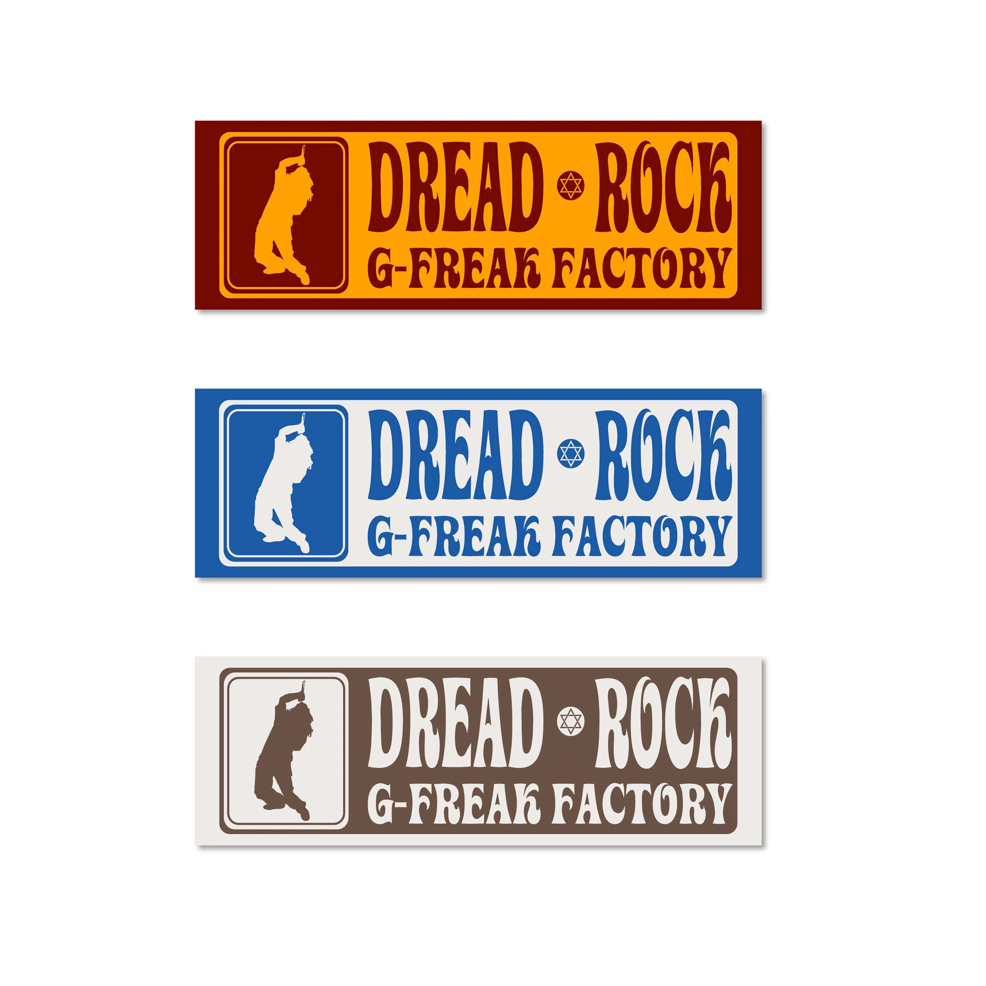 Waterproof DRED ROCK Sticker