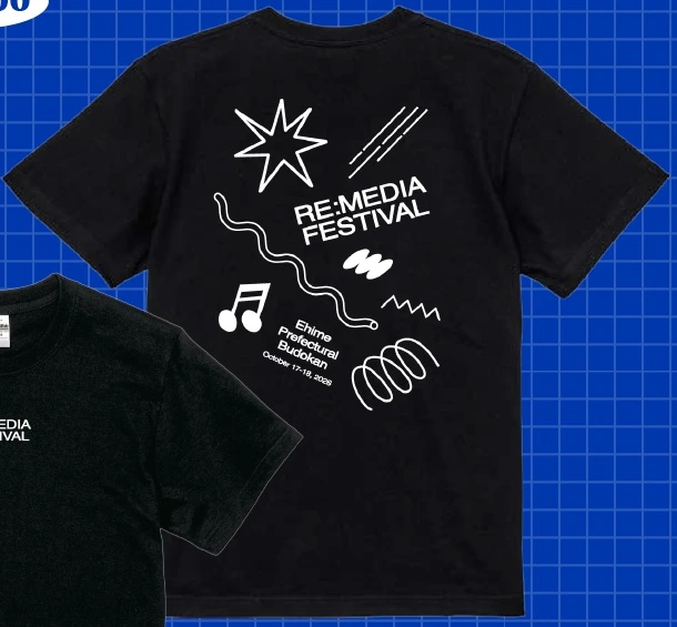 RE:MEDIA FESTIVAL Tシャツ