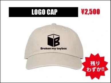 Broken my toybox LOGO CAP