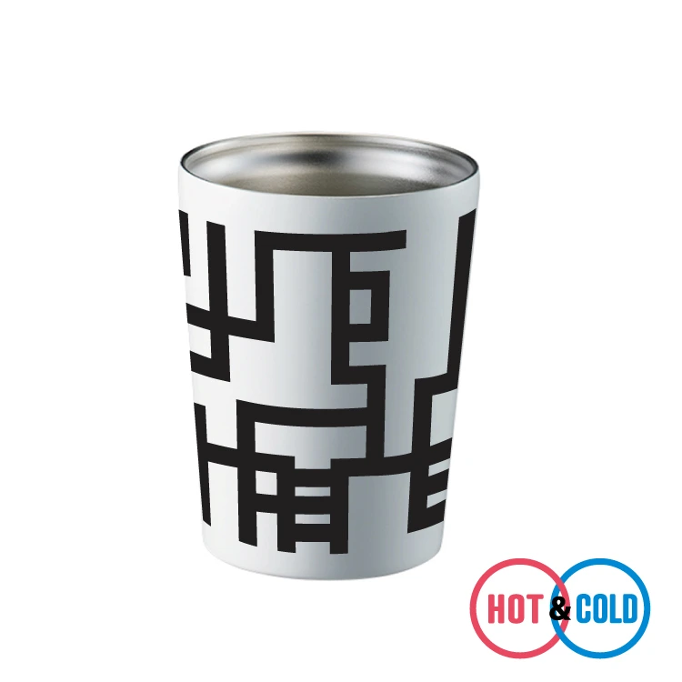 G柄ステンレス タンブラー 380ml ホワイト