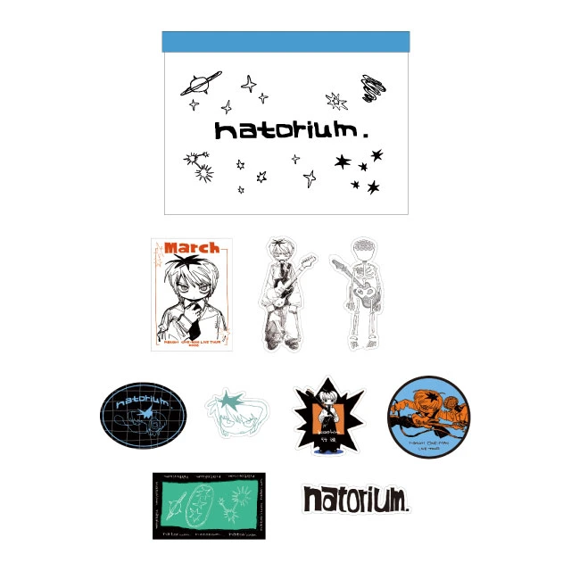 natorium Sticker Set
