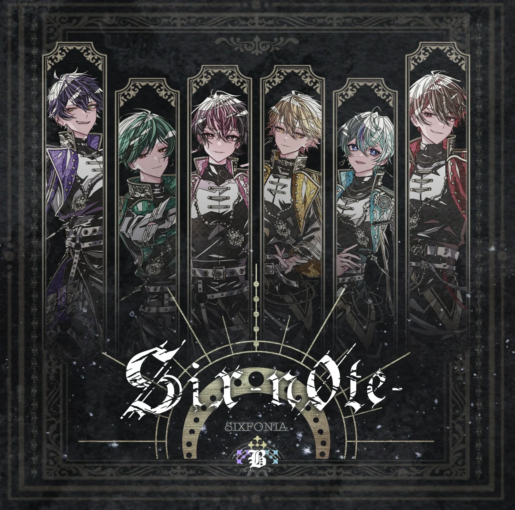 シクフォニ 1stフルアルバム「Six -n0te-」通常盤B