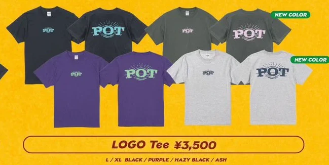 POT｜LOGO Tee