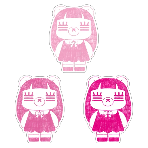 THE PINKステッカー