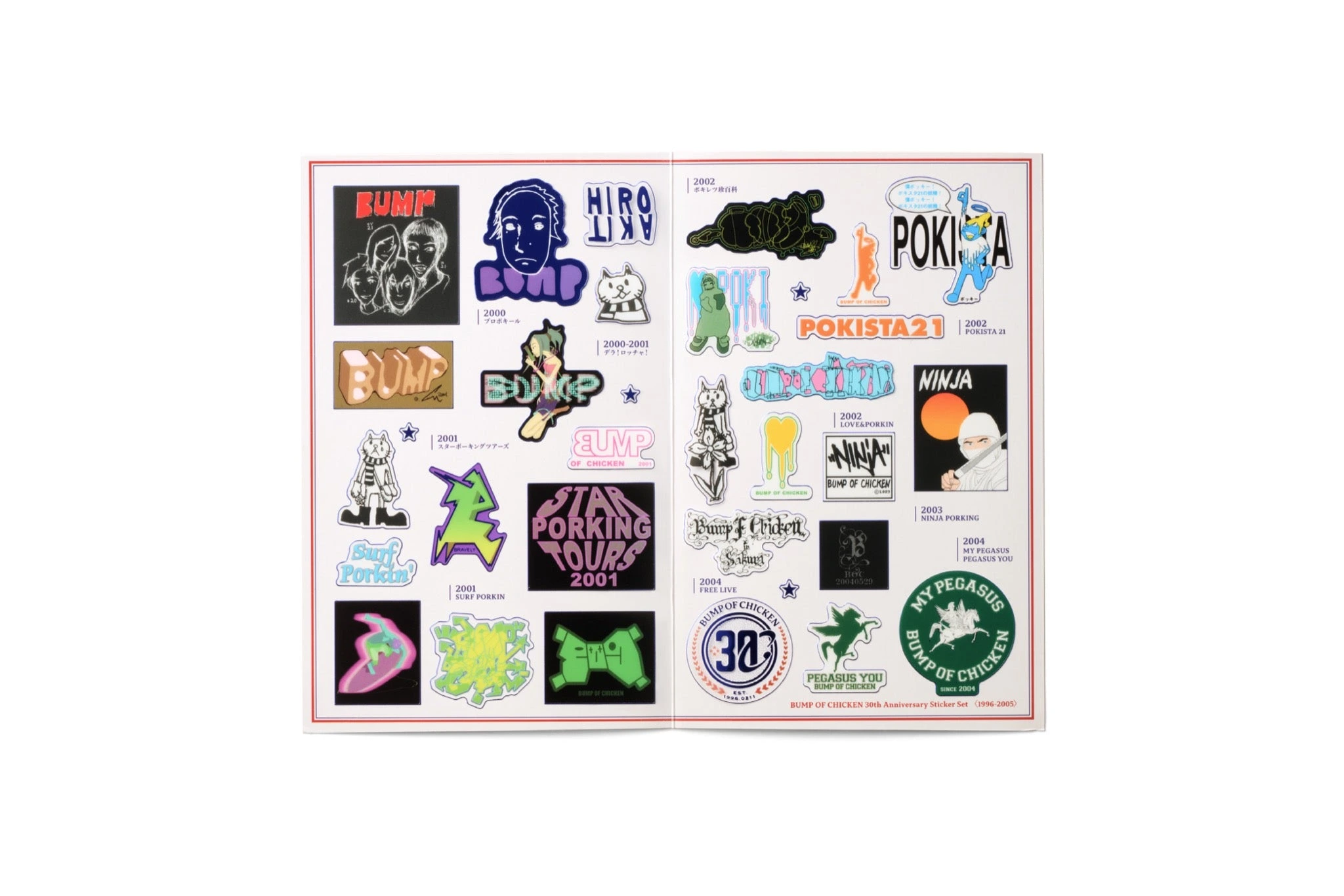 30th Anniversary Sticker Sheet