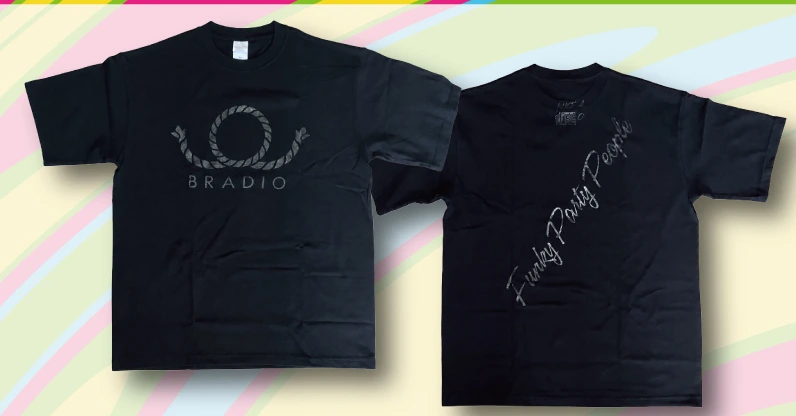 BRADIO BLACK Tシャツ