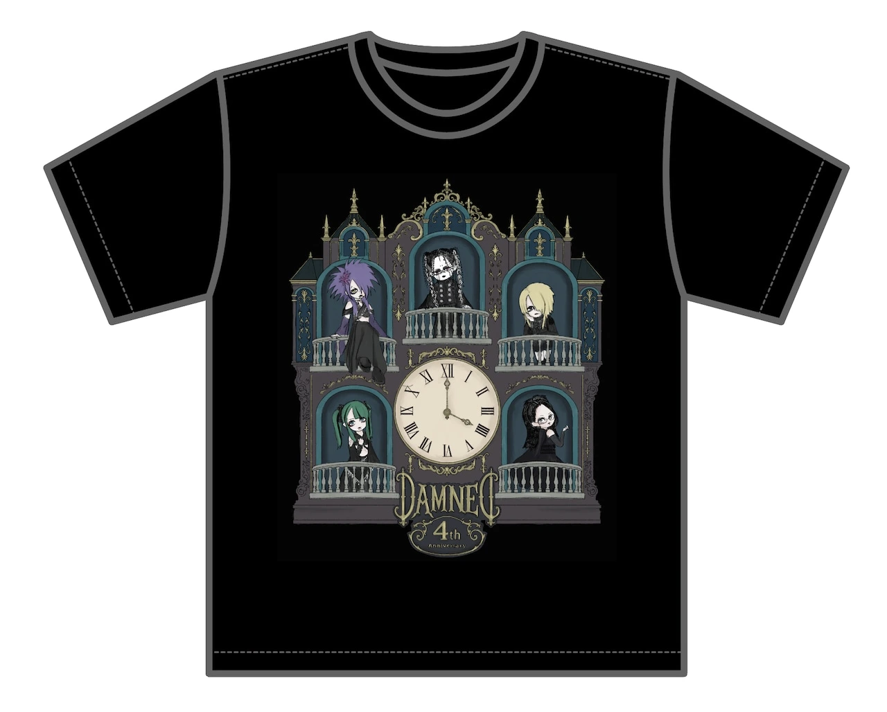 DAMNED 4th anniversary T-Shirt