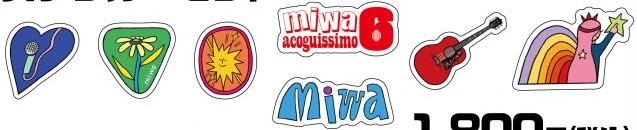 miwa ステッカーセット