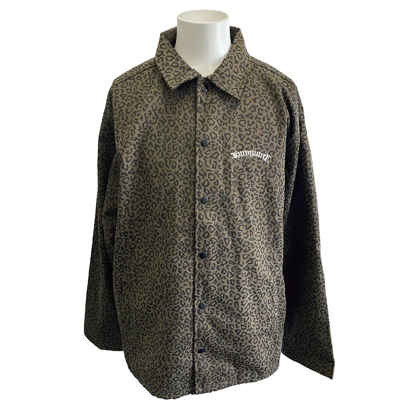 Leopard Coach Jacket