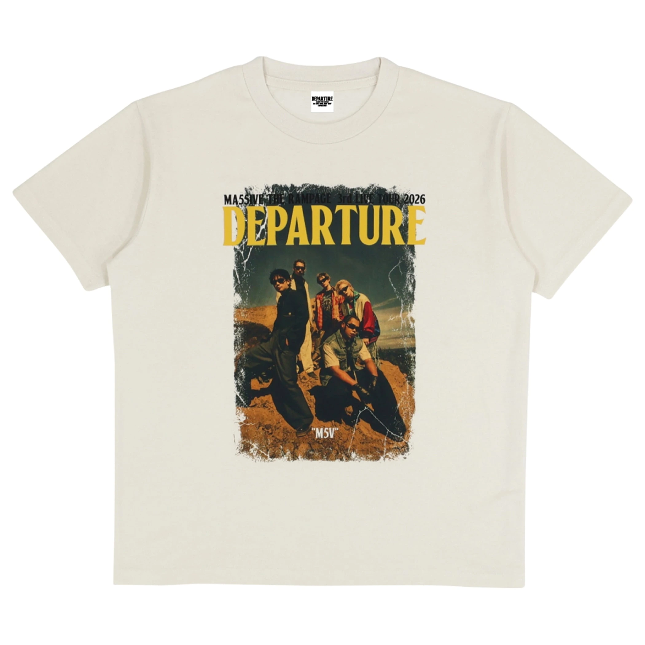 "M5V" ～DEPARTURE～ フォトTシャツ/IVORY