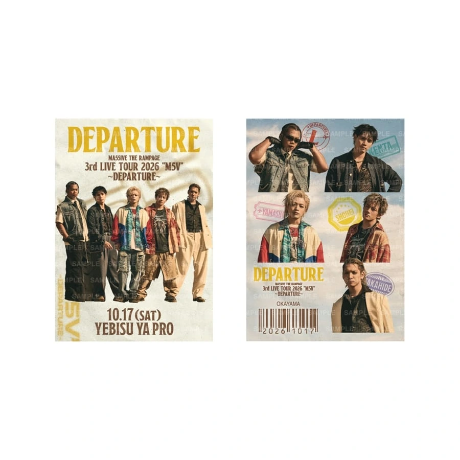 "M5V" ～DEPARTURE～ 【会場限定】御楽印2枚セット