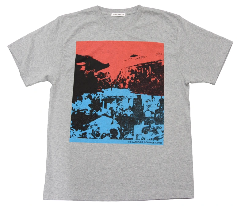【ORANGE RANGE × F-LAGSTUF-F】KIZUNA T-Shirts(グレー)