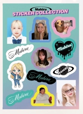 MAHIRU Sticker Collection（2種類）