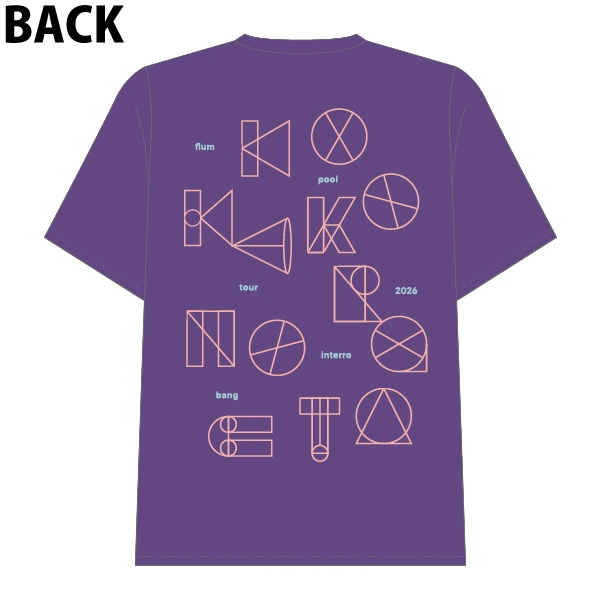 Tシャツ〈パープル〉