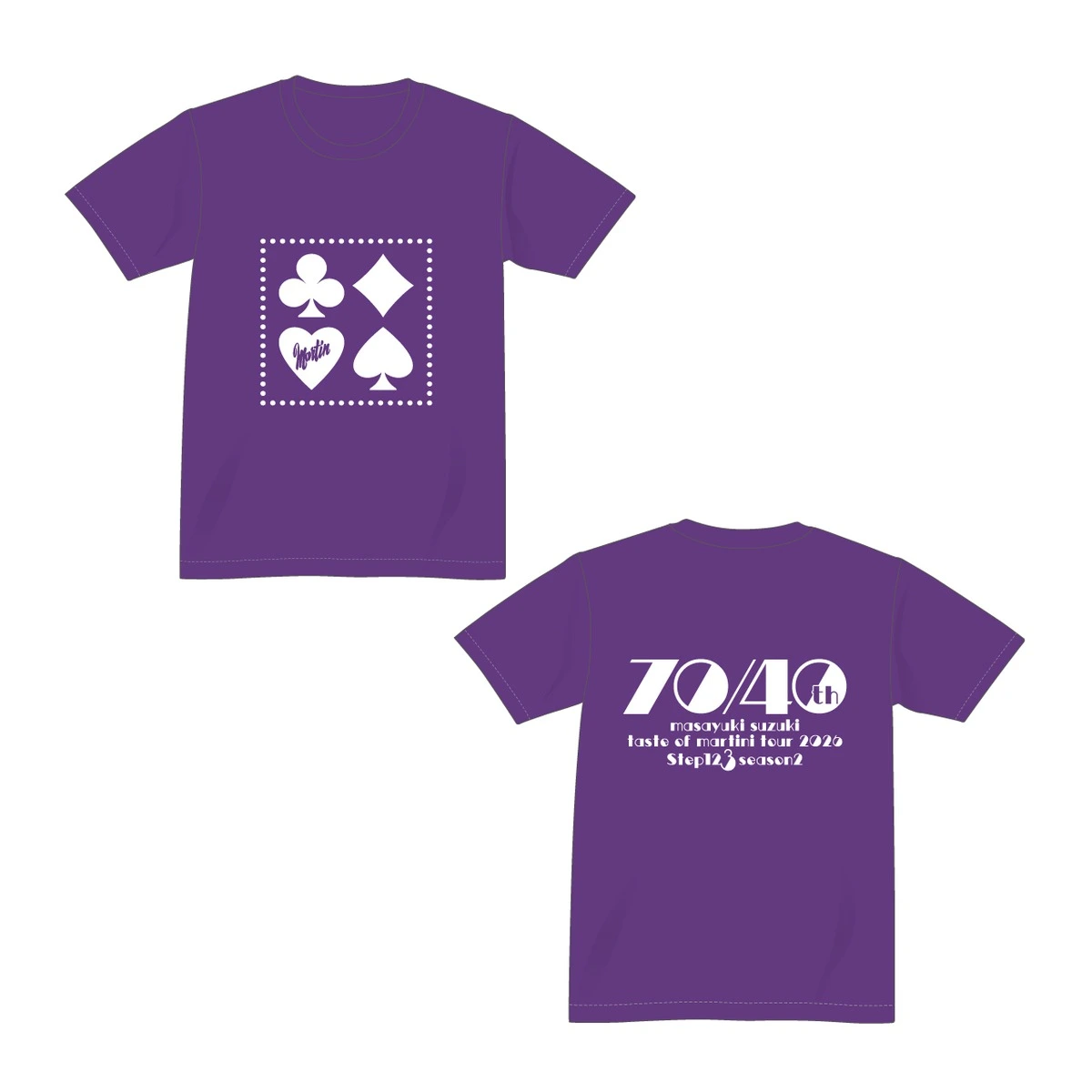 70/40ツアーTシャツ
