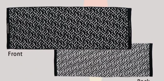 Logo Pattern Towel