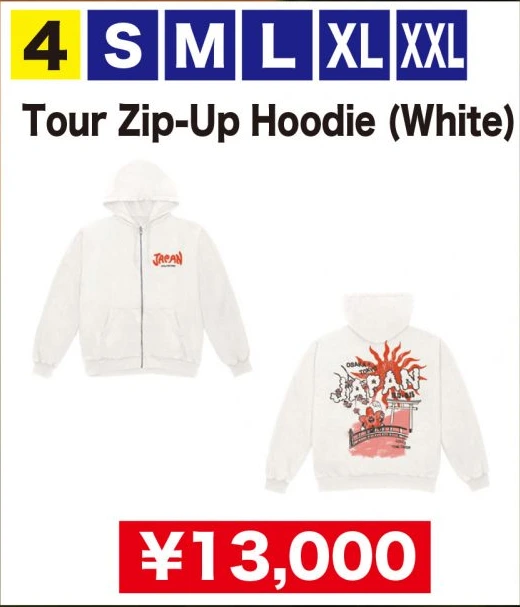 Tour Zip-Up Hoodie