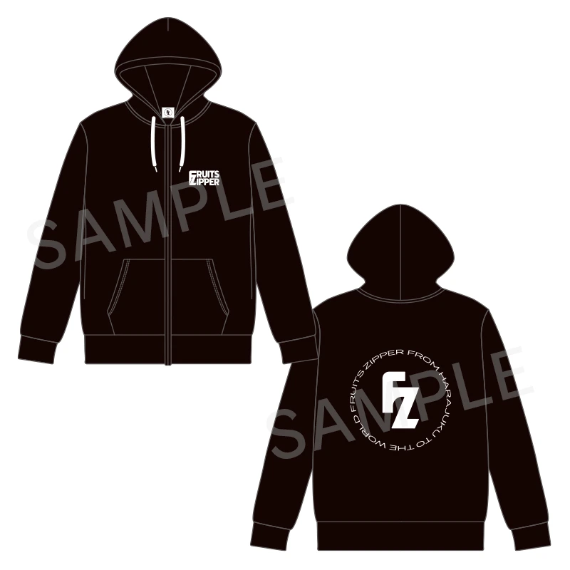 LOGO Zip-up hoodie
