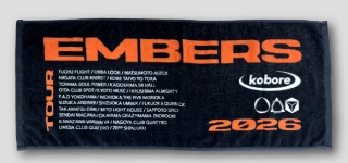EMBERS TOUR face towel
