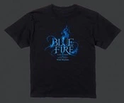 BLUE FIRE グリッターTシャツ
