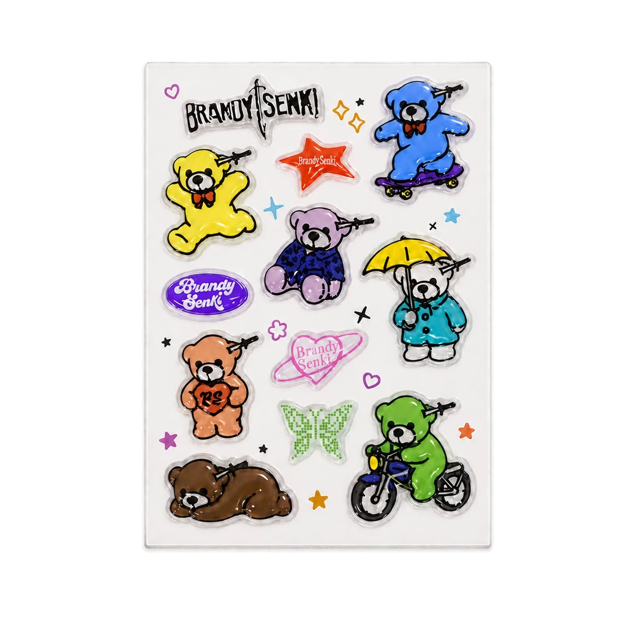 Killed Bear Puffy Sticker
