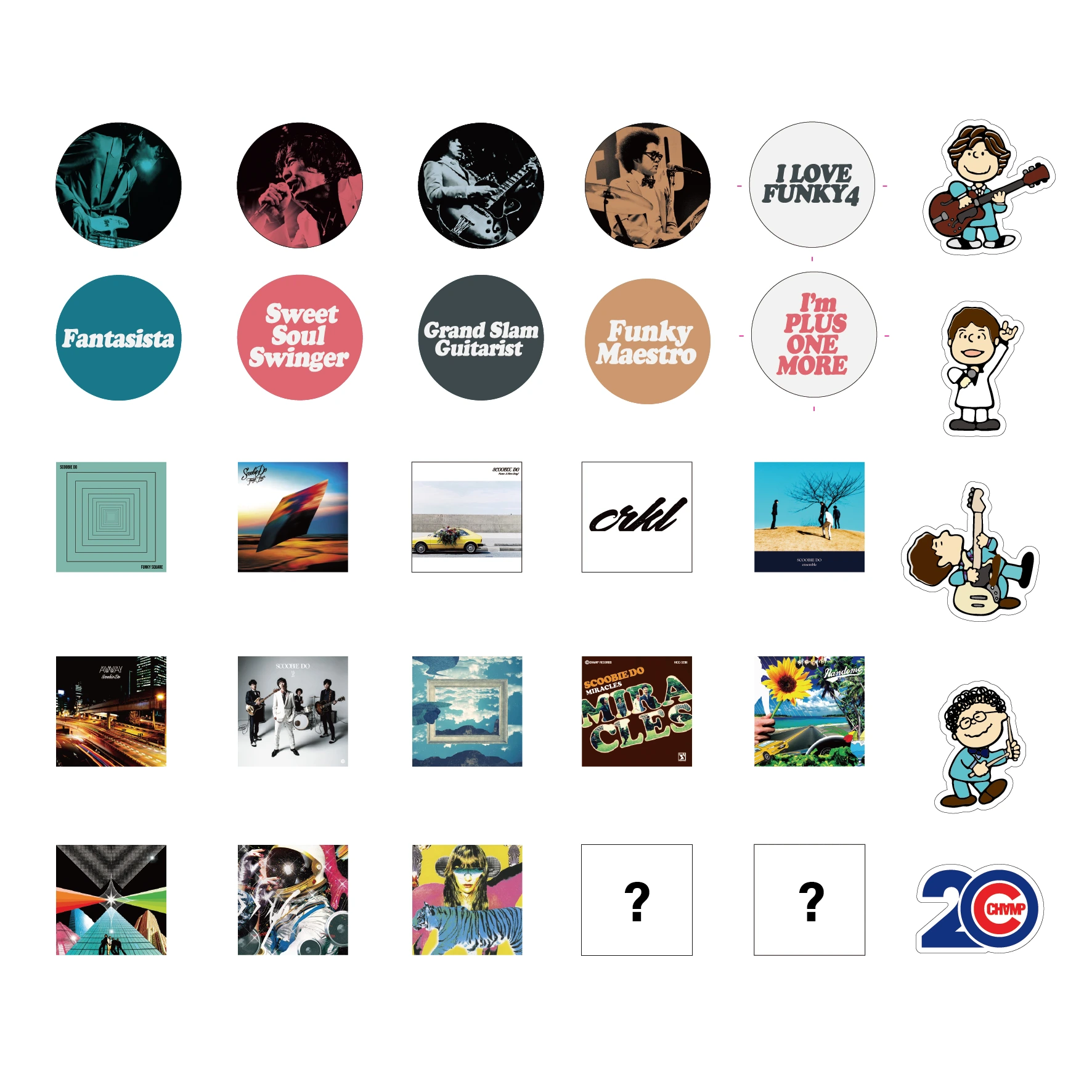 SCOOBIE DO バッヂ ’26 ver.1