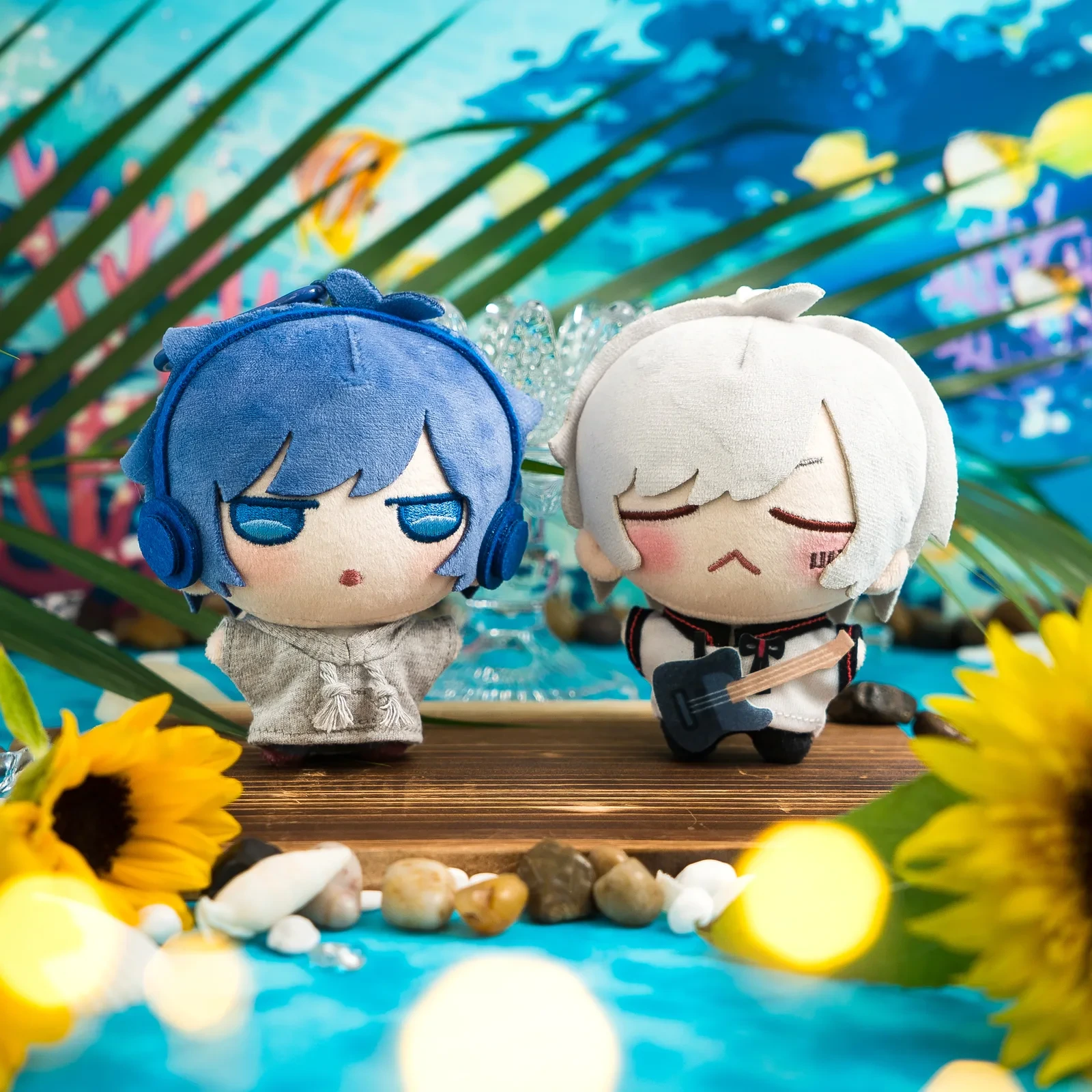 ぬいキーホルダー（ヘッドフォン／ギター）