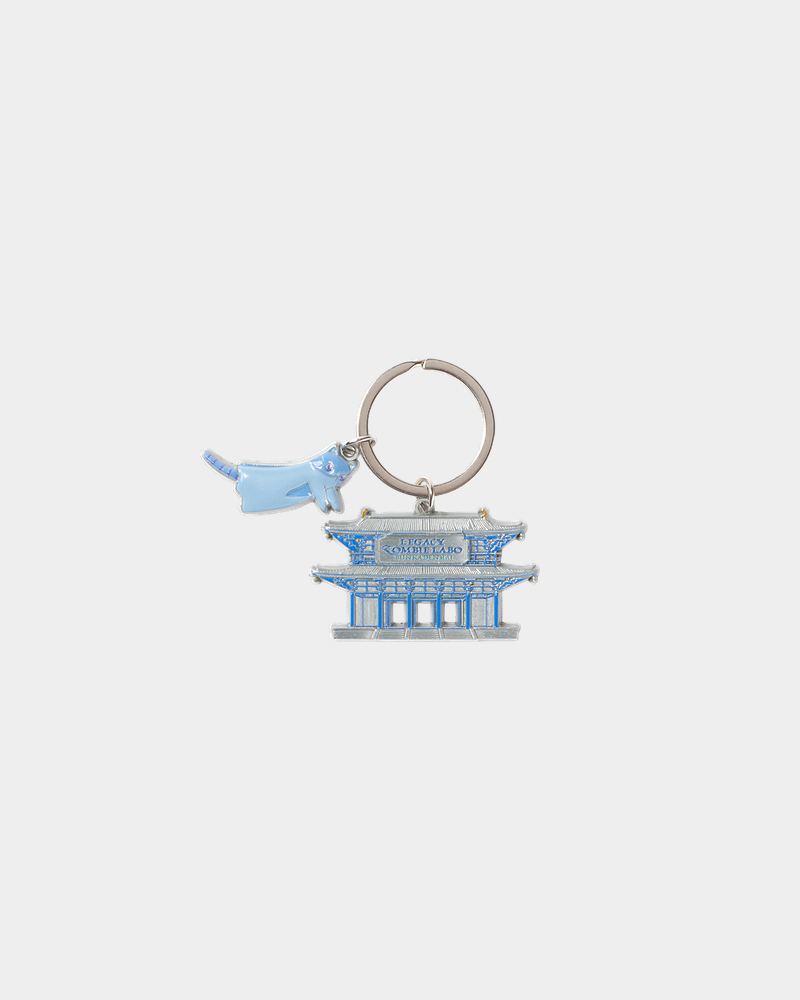 BUNKADENRAI Metal Keychain