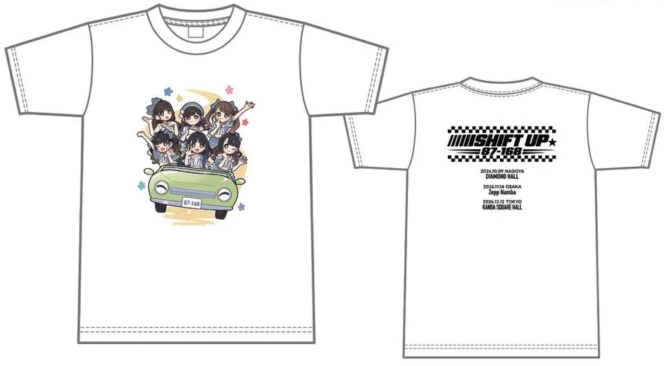 会場限定 ツアーTシャツ