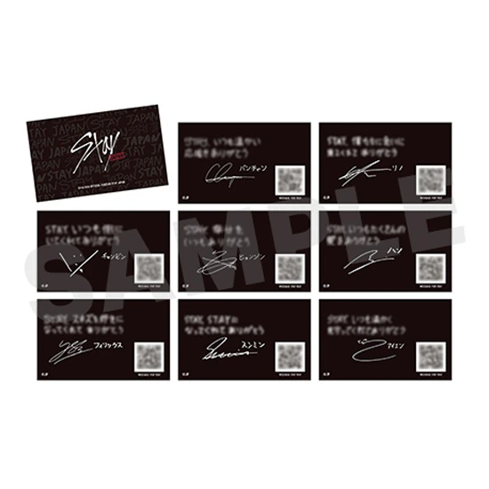 新規入会・お友達紹介 メンバーボイス入りメッセージカード