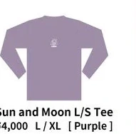 LEODRAT｜Sun and Moon L/S Tee