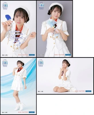 ソロカードサイズ生写真4枚セット