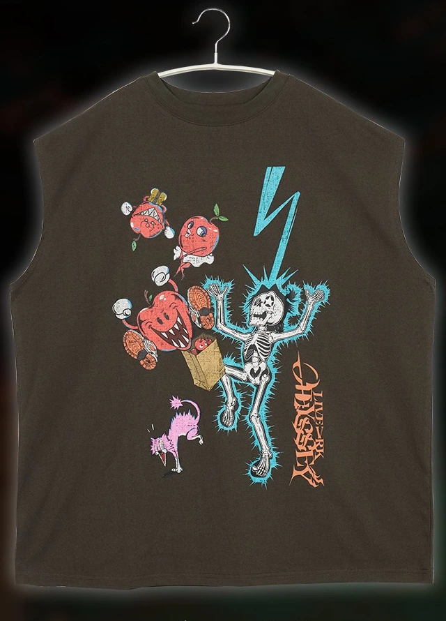 スリーブレスTシャツ